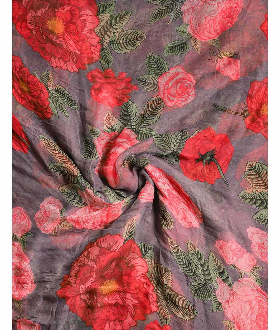 PURE CHIFFON DIGITAL PRINTED FABRIC