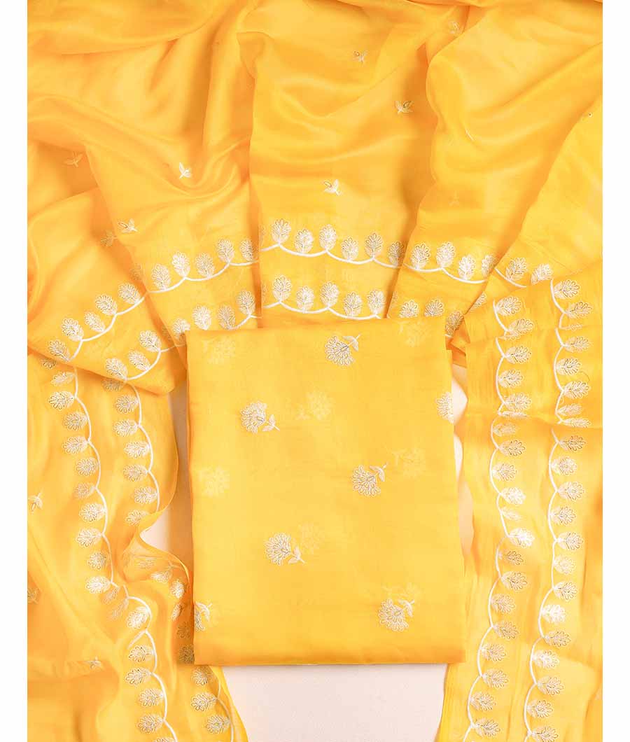 MALAI CHANDERI SUIT SET