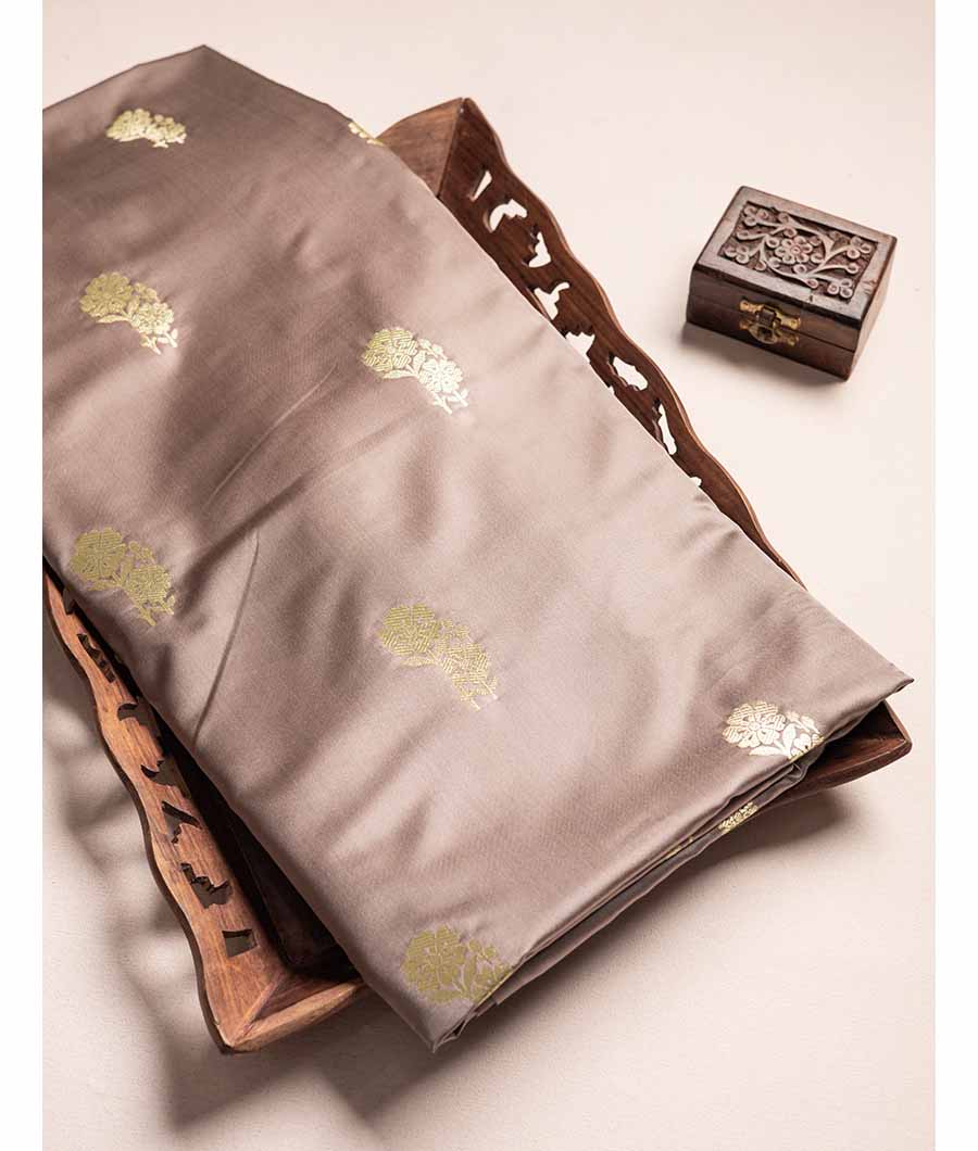 SATIN SILK BANARSI FABRIC