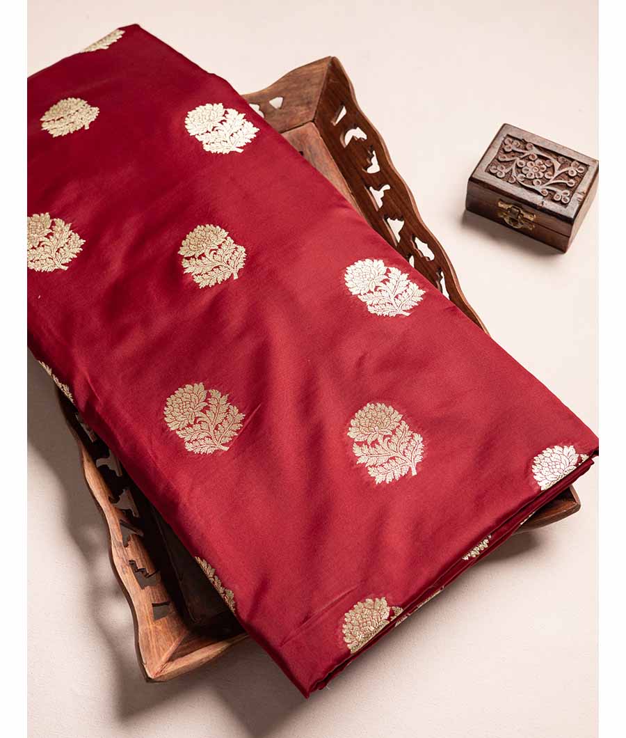 SATIN SILK BANARSI FABRIC