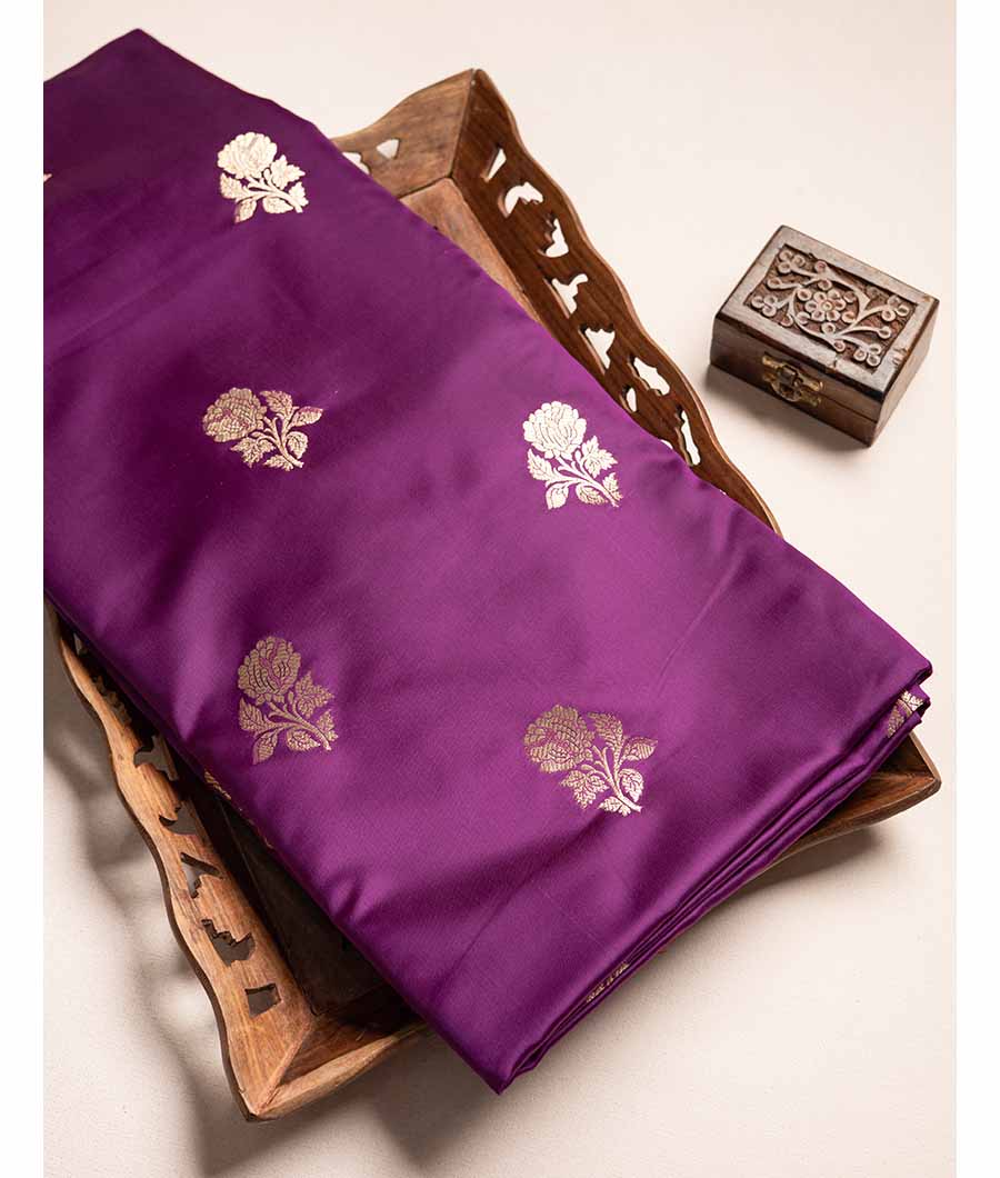 SATIN SILK BANARSI FABRIC