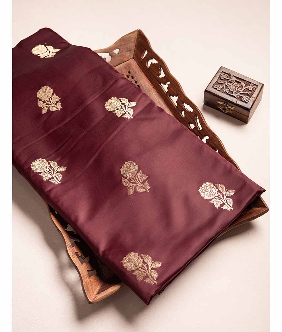 SATIN SILK BANARSI FABRIC