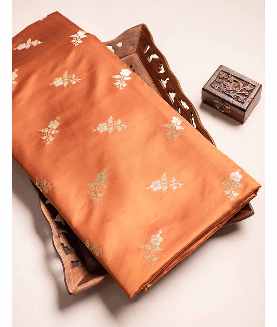 SATIN SILK BANARSI FABRIC