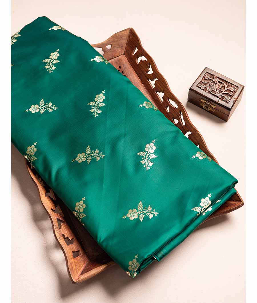 SATIN SILK BANARSI FABRIC