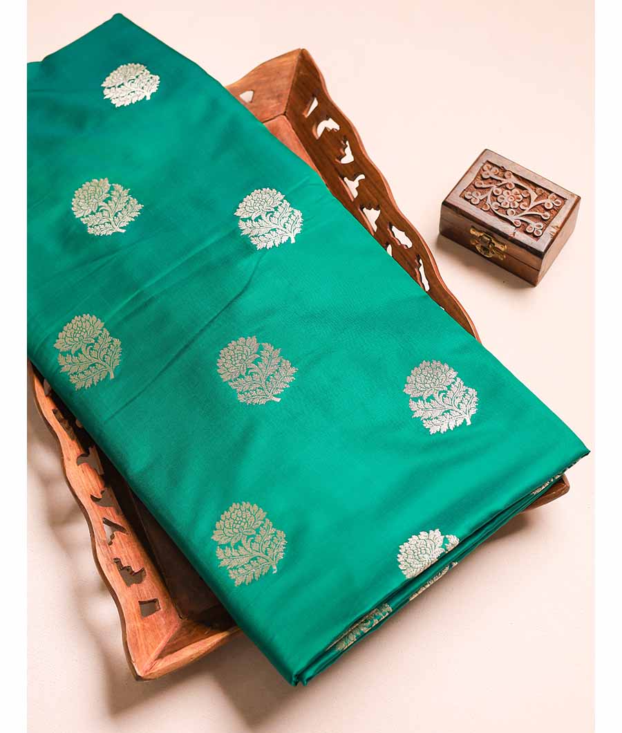 SATIN SILK BANARSI FABRIC