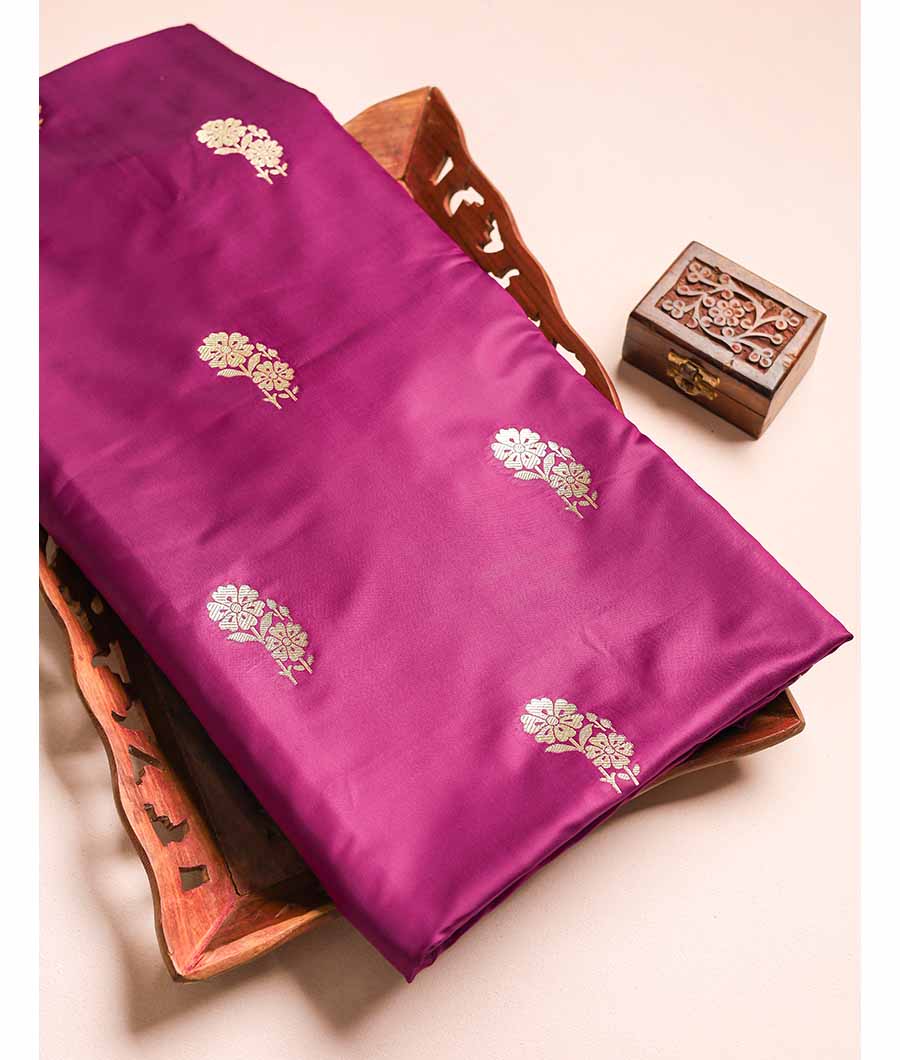 SATIN SILK BANARSI FABRIC