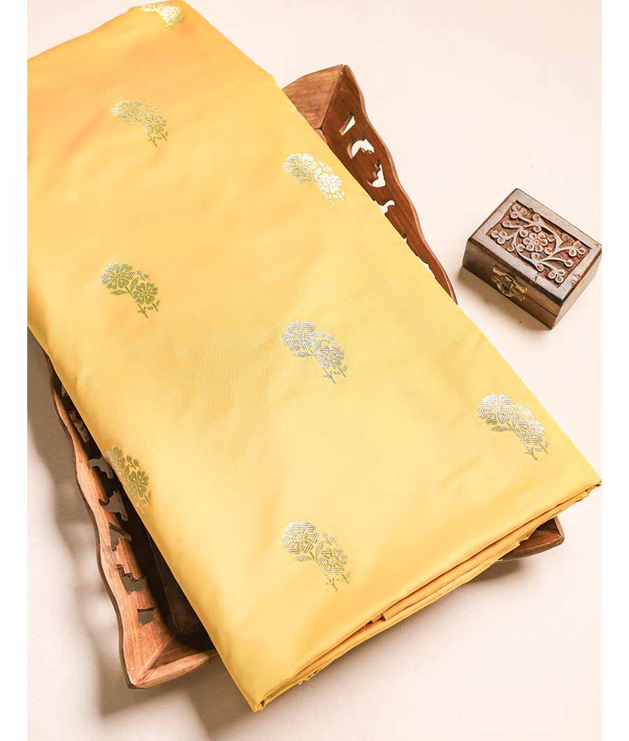 SATIN SILK BANARSI FABRIC