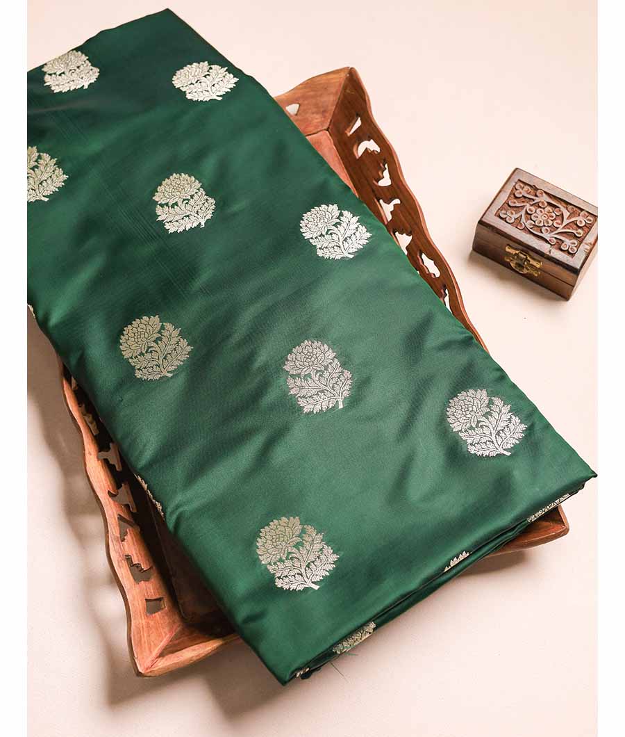 SATIN SILK BANARSI FABRIC