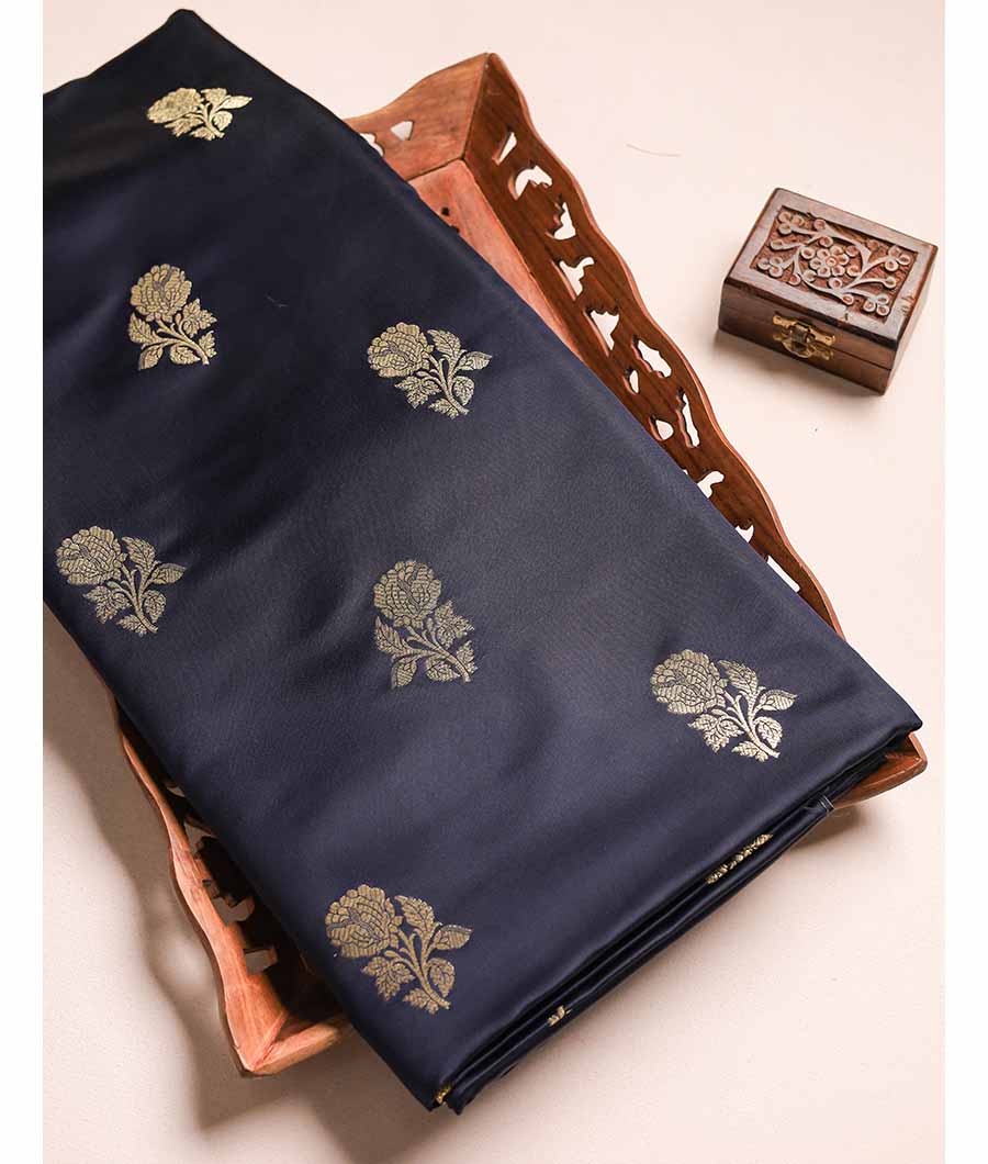 SATIN SILK BANARSI FABRIC