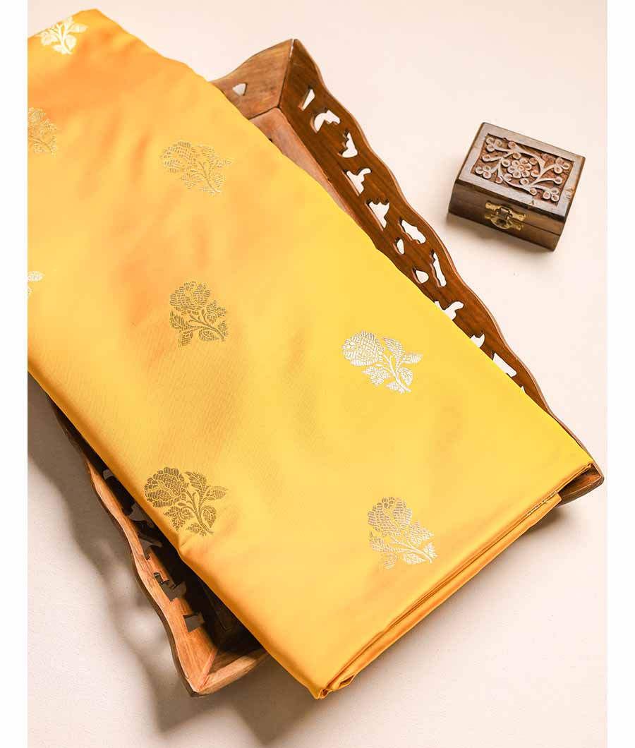 SATIN SILK BANARSI FABRIC