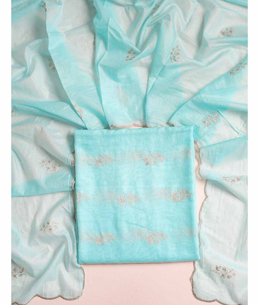 MUL CHANDERI SUIT SET