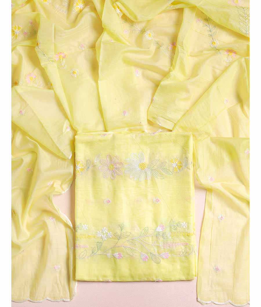 MUL CHANDERI SUIT SET