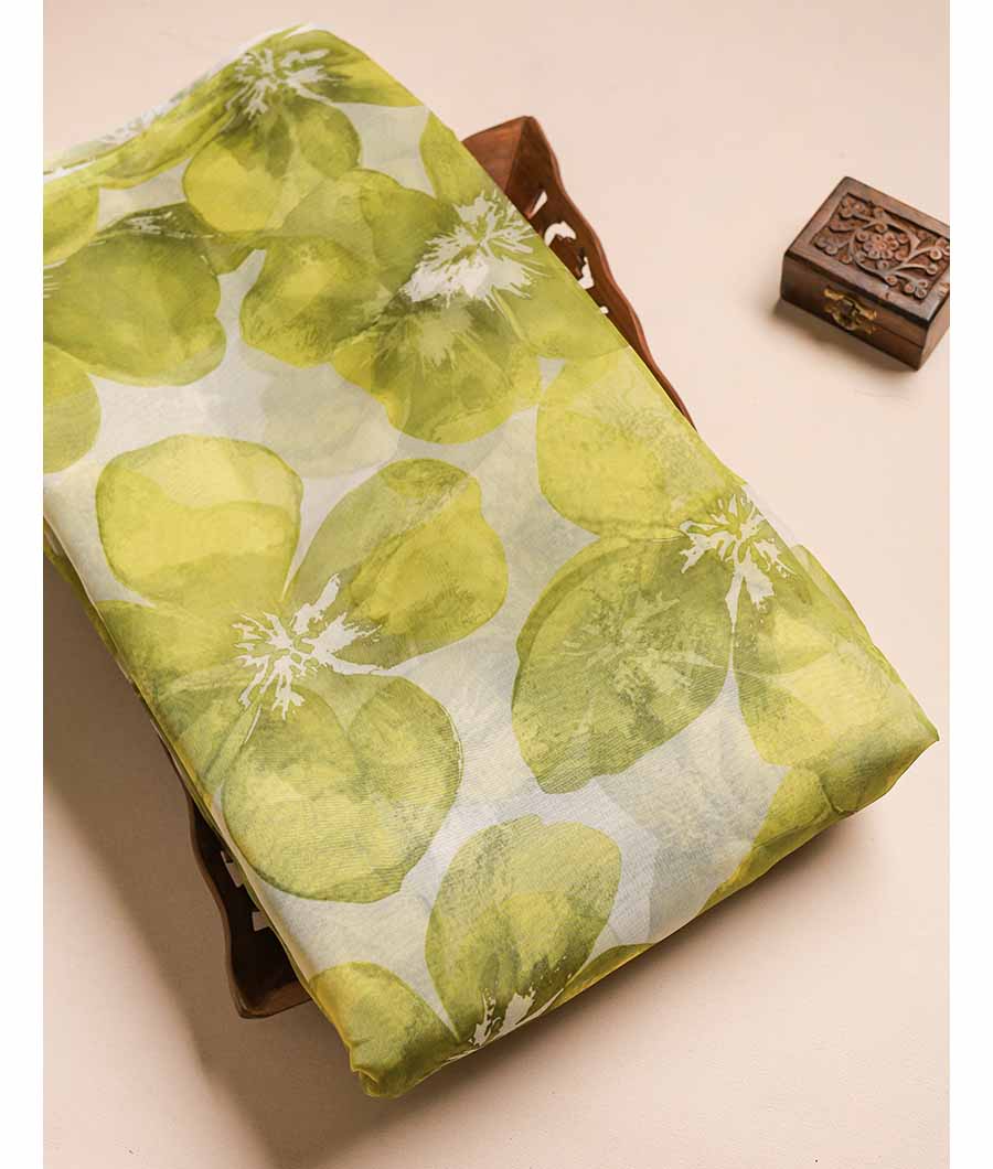 ORGANZA PRINTED FABRIC