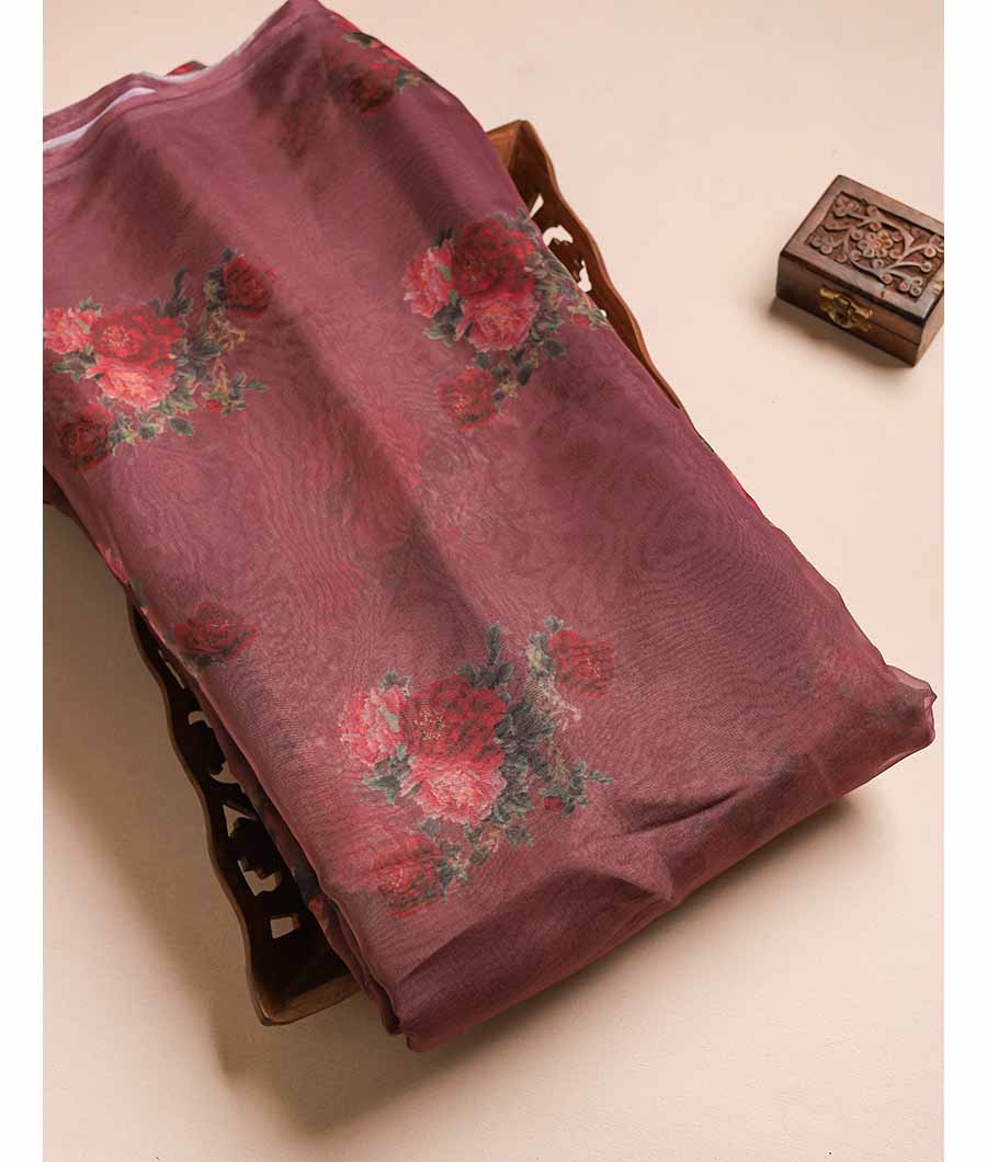 ORGANZA PRINTED FABRIC