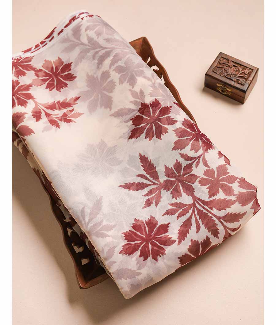 ORGANZA PRINTED FABRIC