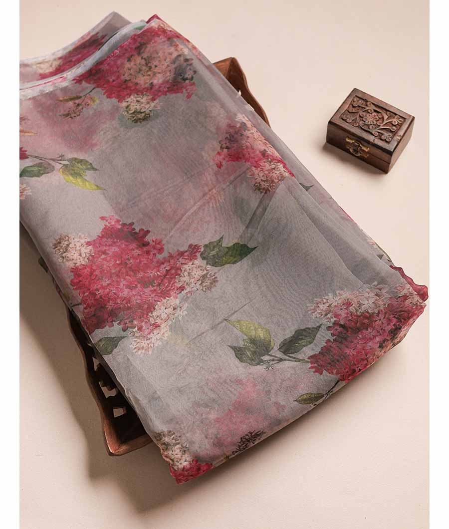 ORGANZA PRINTED FABRIC