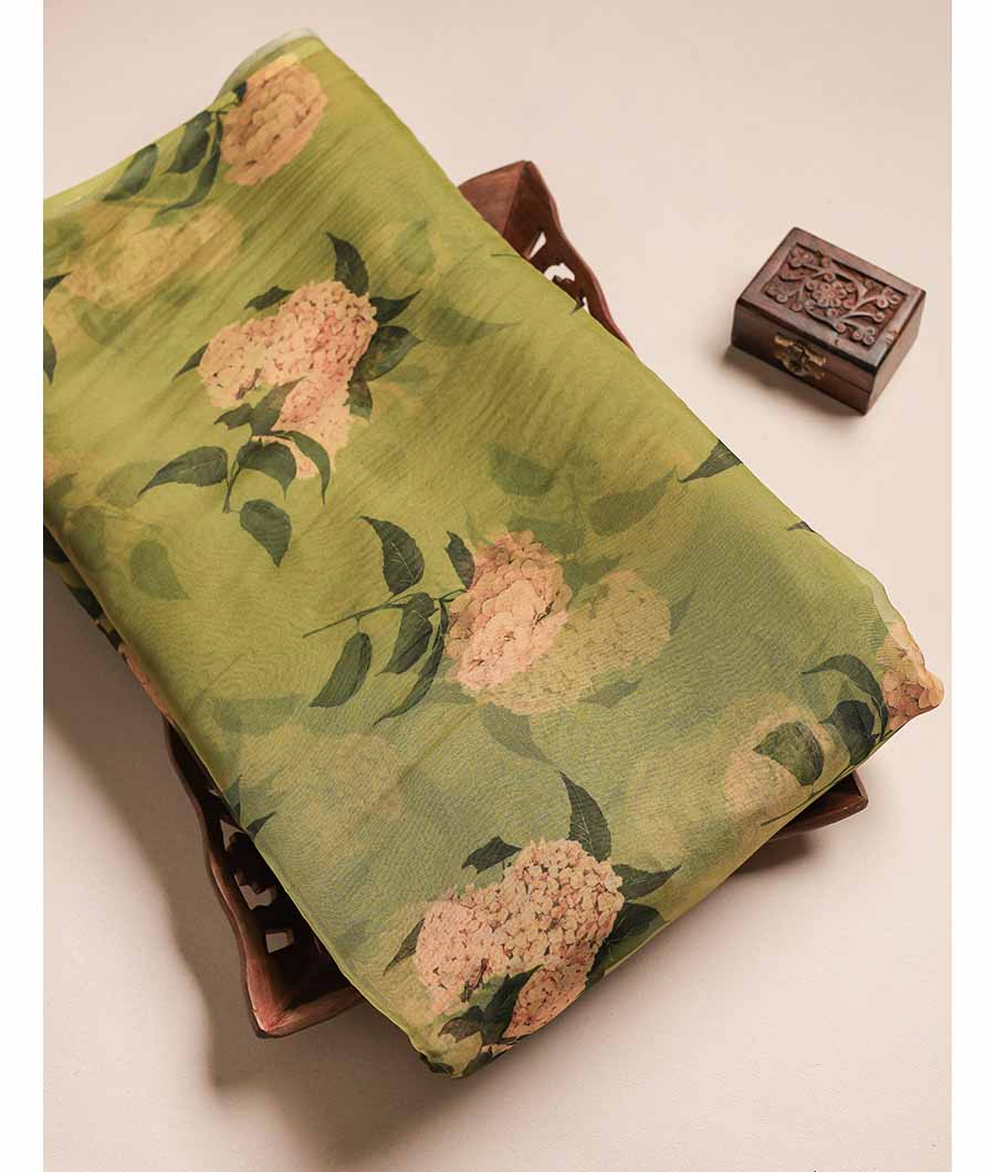 ORGANZA PRINTED FABRIC