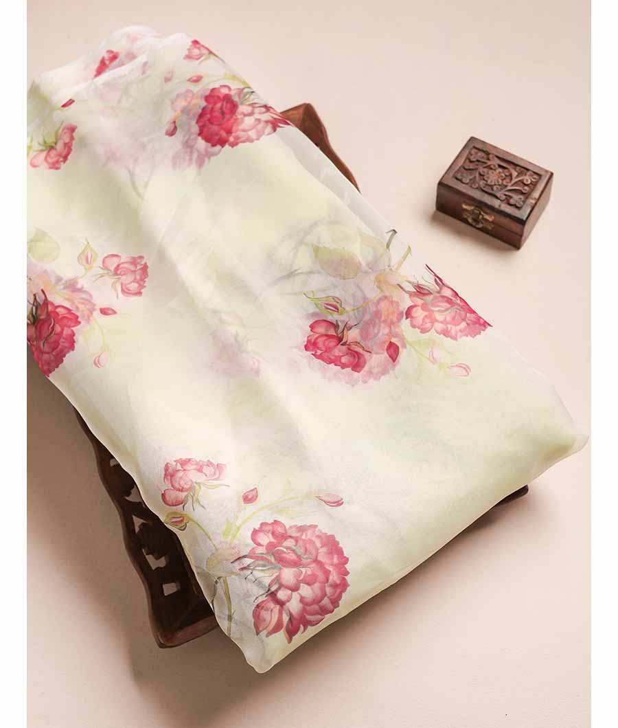 ORGANZA PRINTED FABRIC