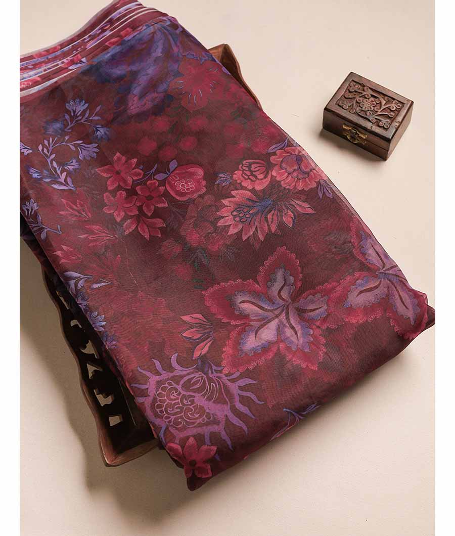 ORGANZA PRINTED FABRIC