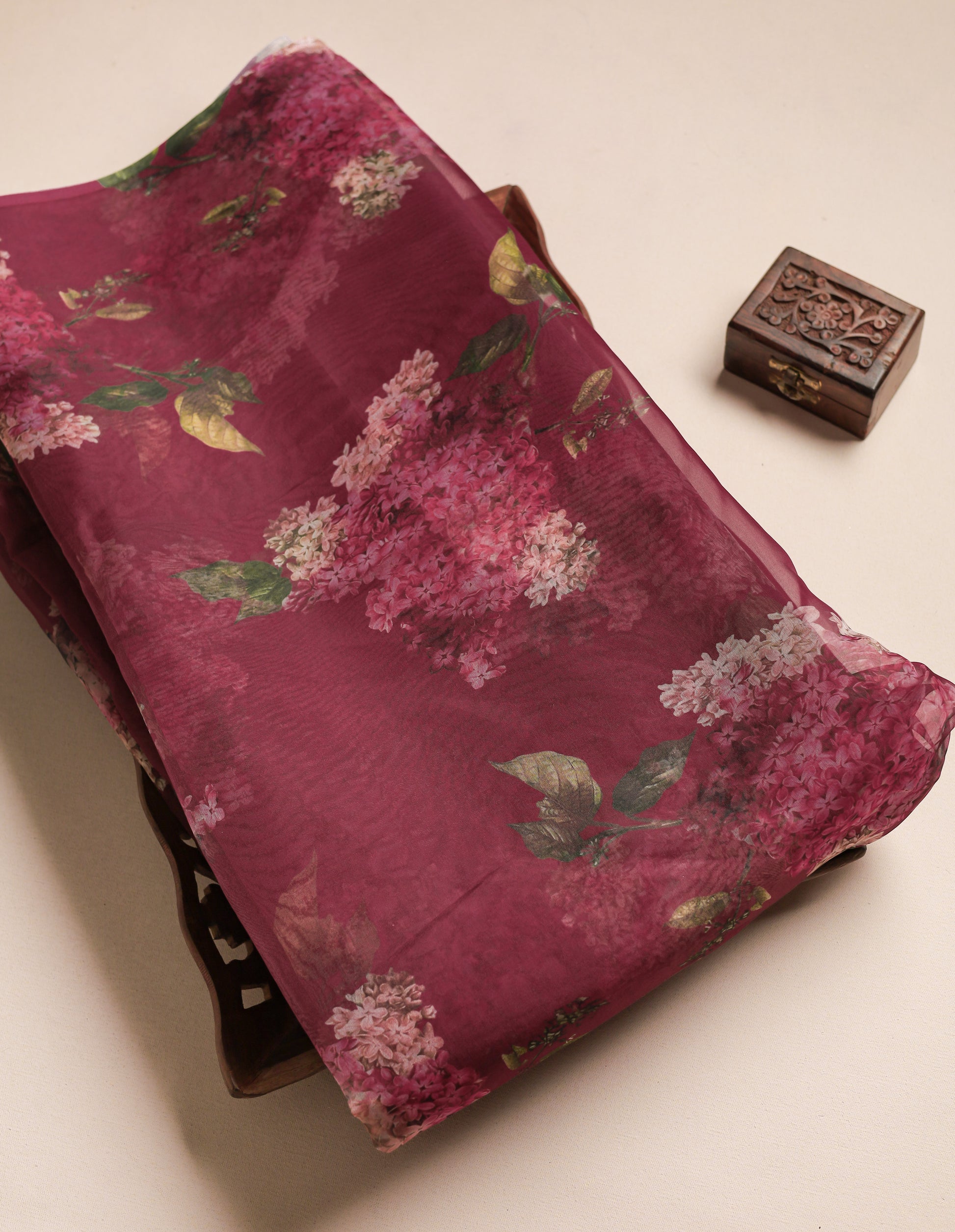 ORGANZA PRINTED FABRIC