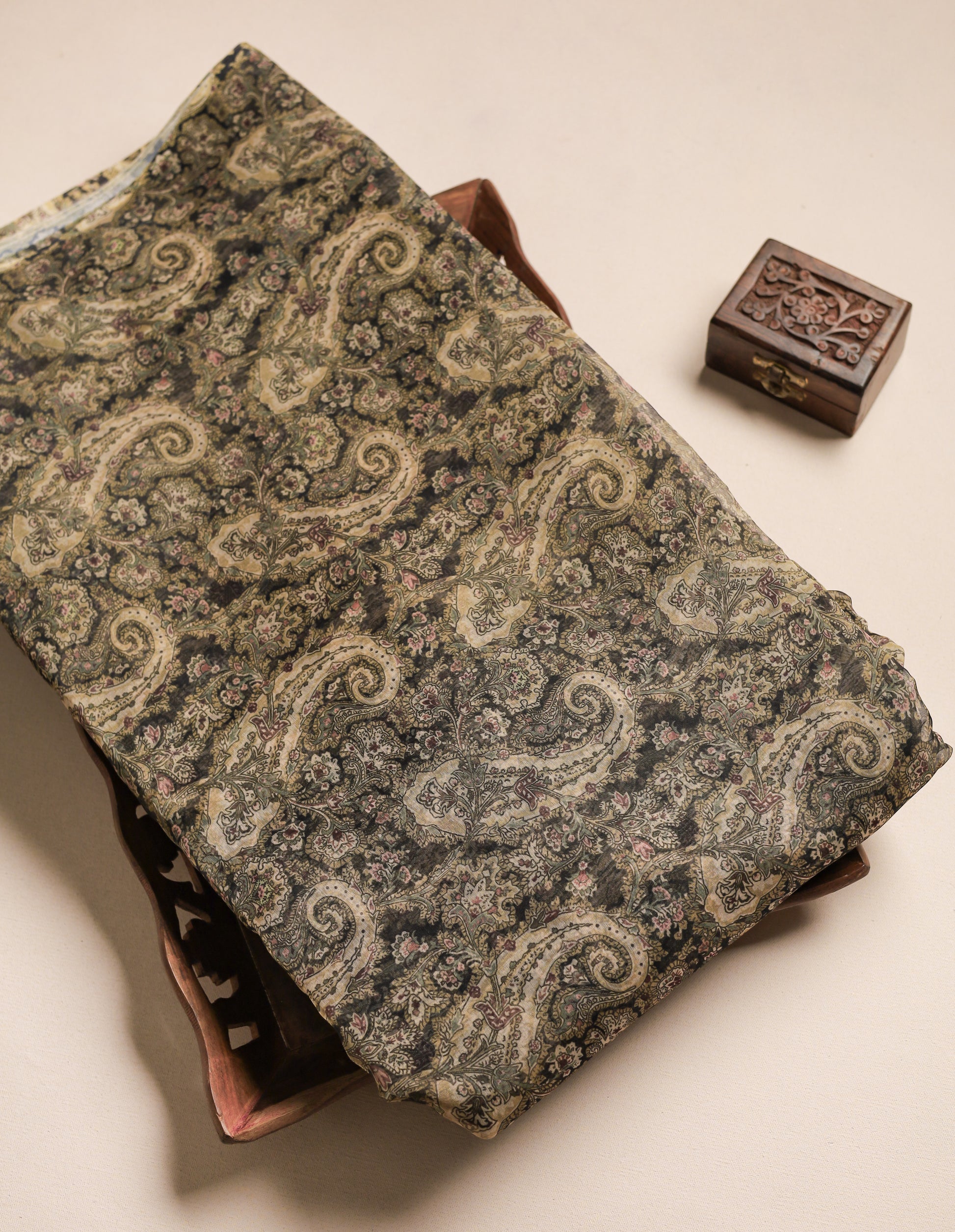 ORGANZA PRINTED FABRIC