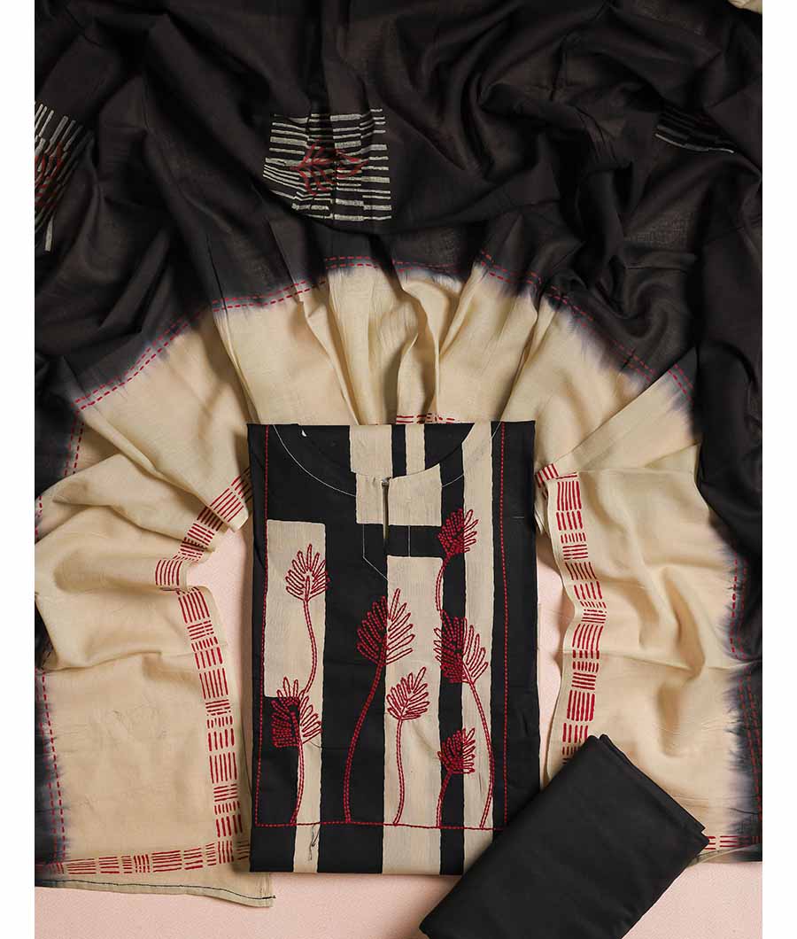 COTTON EMBROIDERY SUIT SET