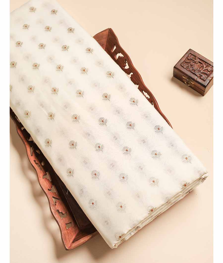 PURE KATAN SILK BANARASI FABRIC