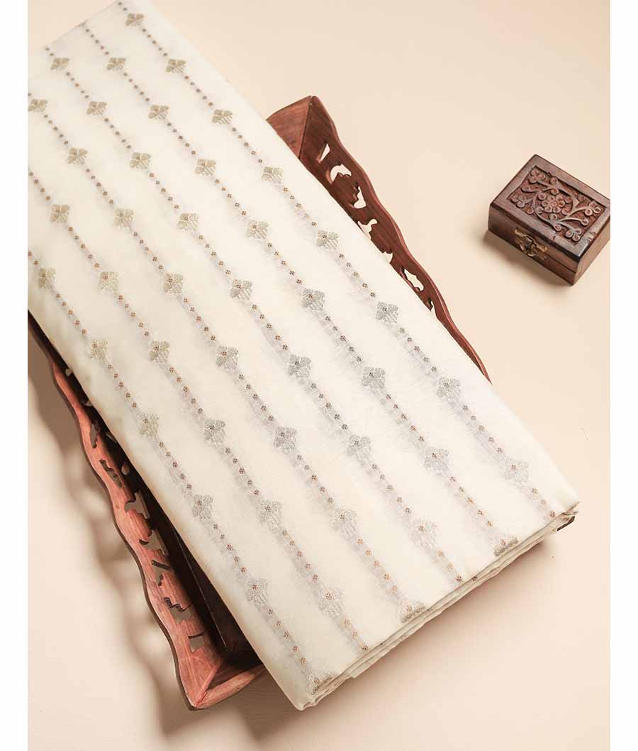 PURE KATAN SILK BANARASI FABRIC