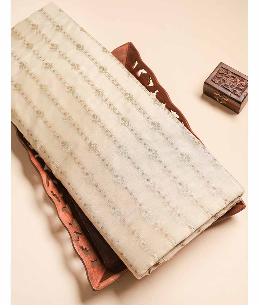 PURE KATAN SILK BANARASI FABRIC