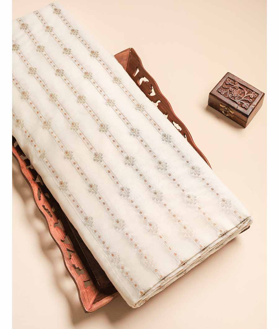 PURE KATAN SILK BANARASI FABRIC