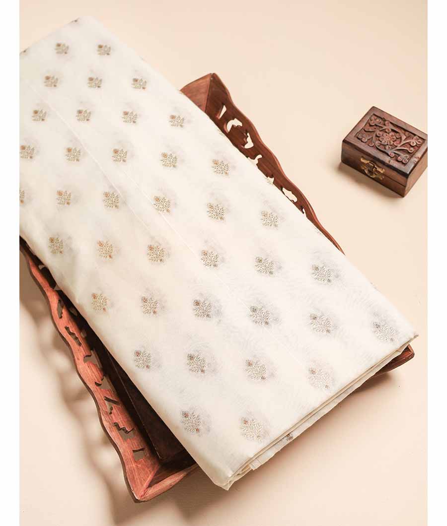 PURE KATAN SILK BANARASI FABRIC