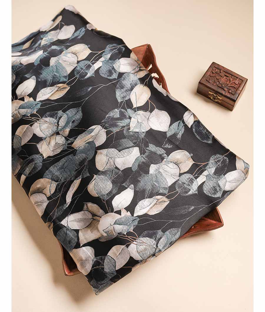 CRAPE SILK PRINTED FABRIC