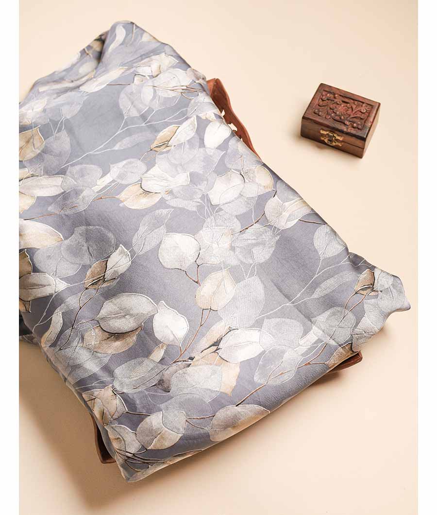 CRAPE SILK PRINTED FABRIC