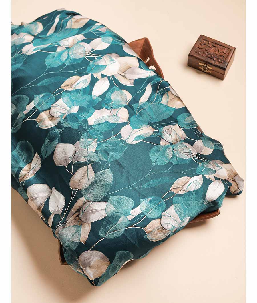 CRAPE SILK PRINTED FABRIC