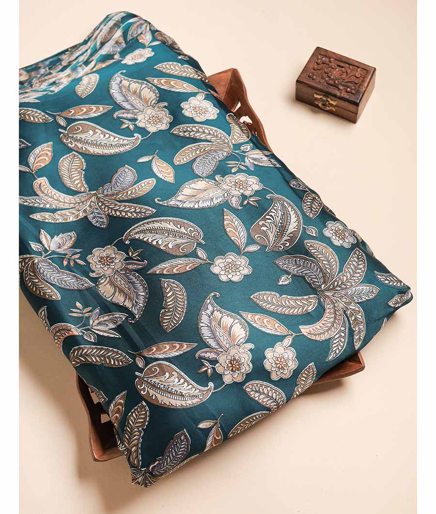 CRAPE SILK PRINTED FABRIC