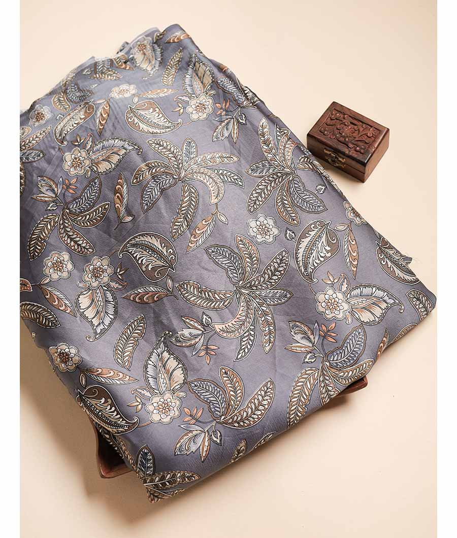 CRAPE SILK PRINTED FABRIC