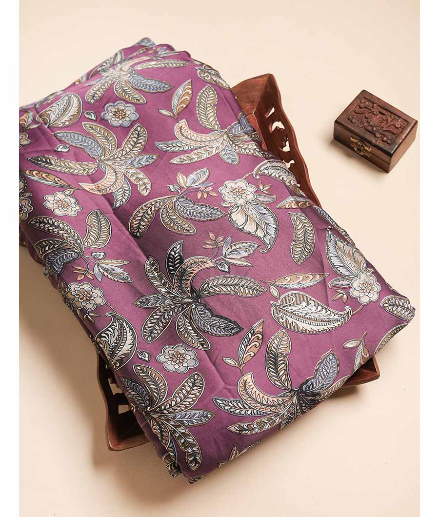 CRAPE SILK PRINTED FABRIC