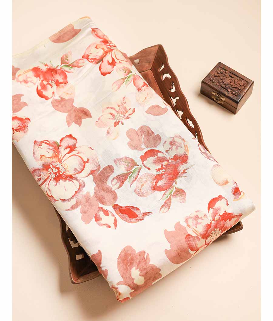 ERI SILK FOIL WORK FABRIC