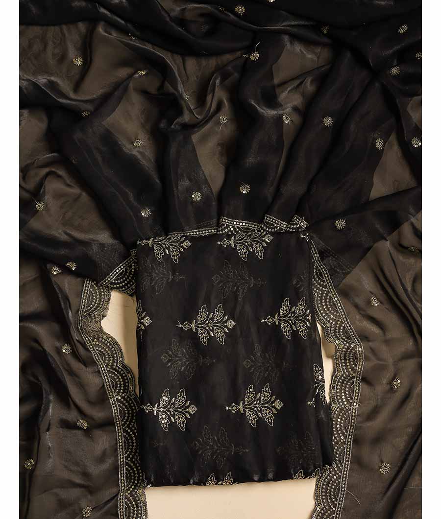 TISSUE SILK EMBROIDERED 2 PIECE SET