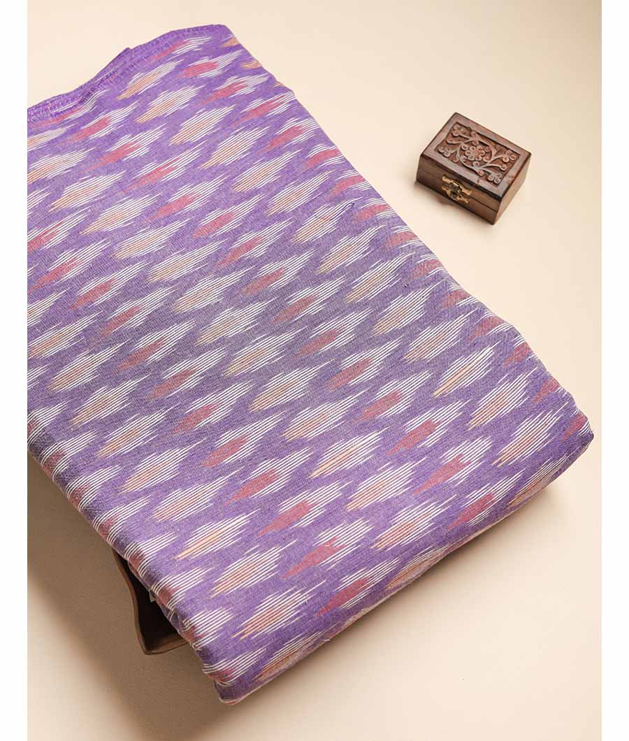 Pure Pochampally Cotton Ikat Fabric