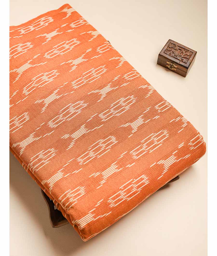 Pure Pochampally Cotton Ikat Fabric