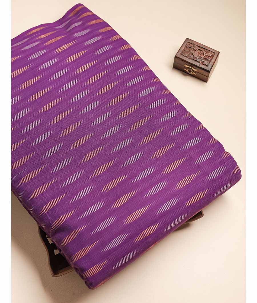 Pure Pochampally Cotton Ikat Fabric