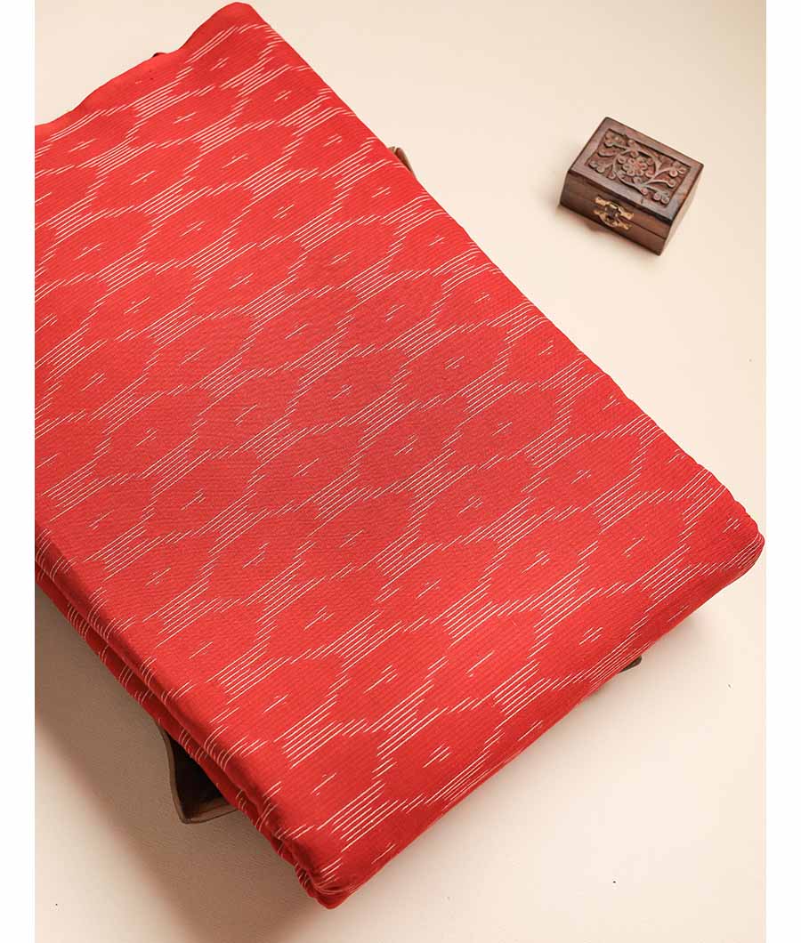 Pure Pochampally Cotton Ikat Fabric