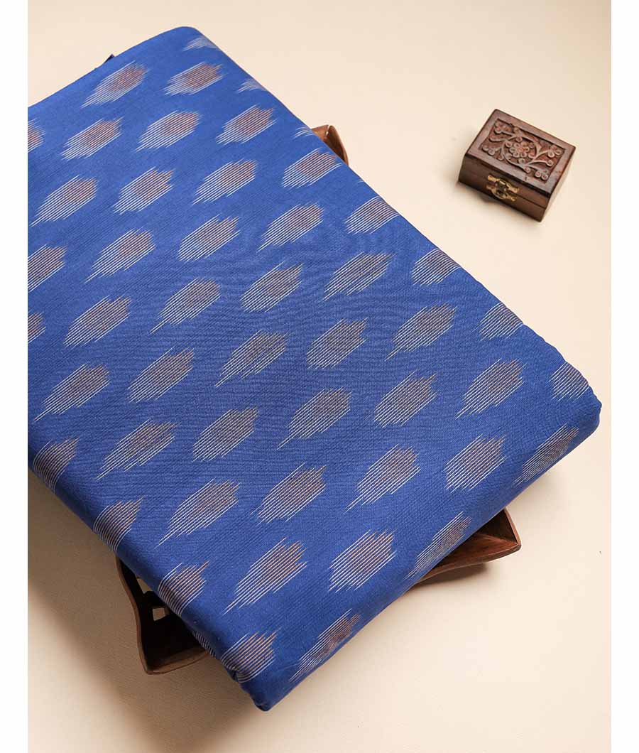 Pure Pochampally Cotton Ikat Fabric