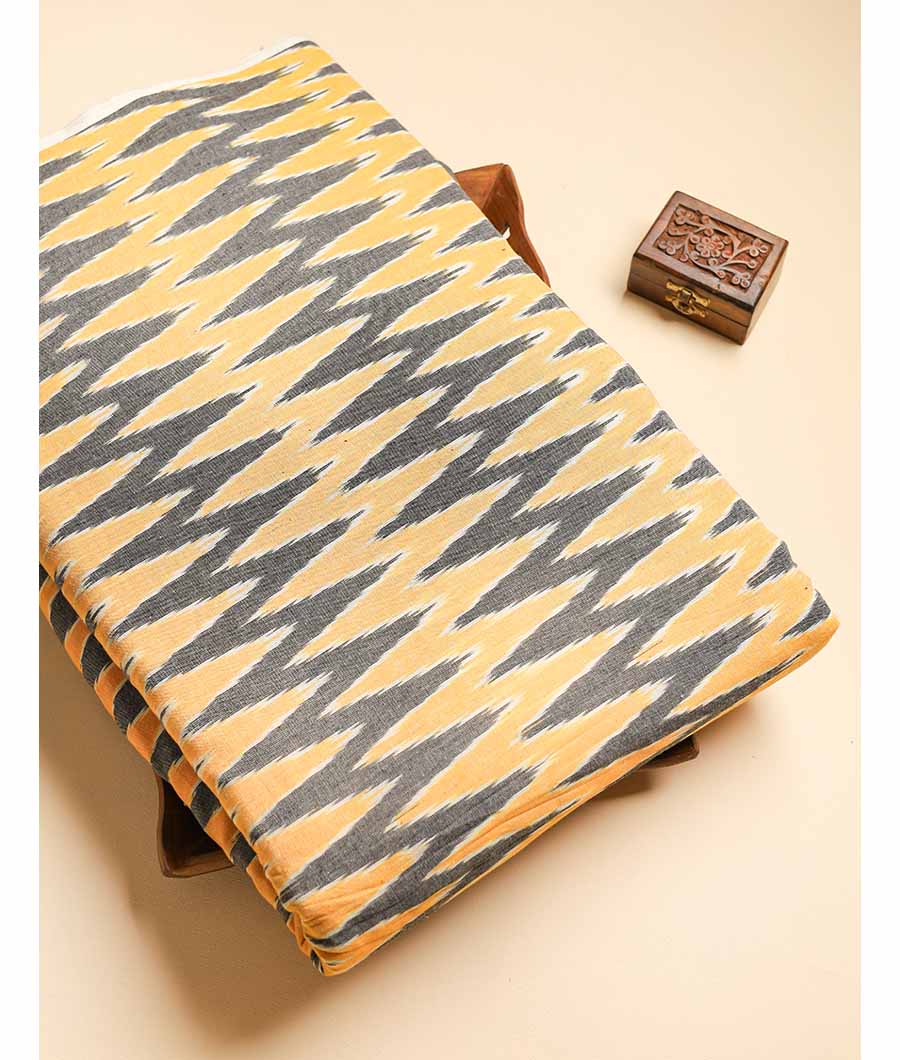 Pure Pochampally Cotton Ikat Fabric