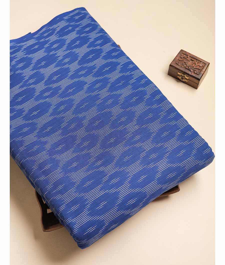 Pure Pochampally Cotton Ikat Fabric