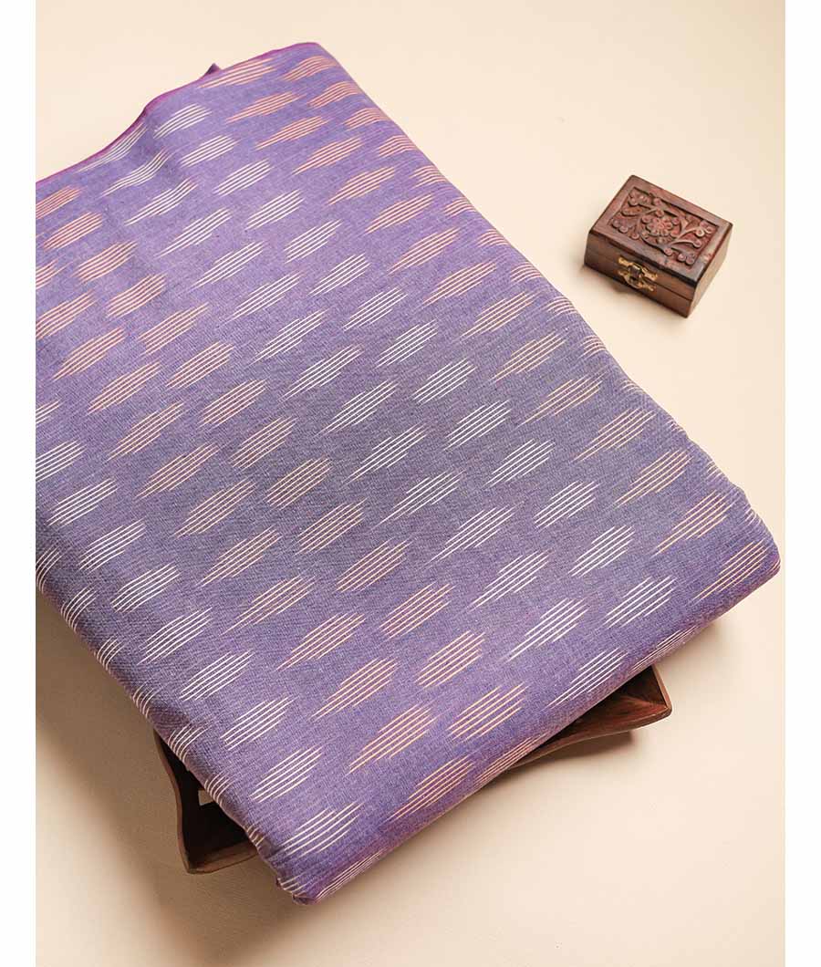 Pure Pochampally Cotton Ikat Fabric