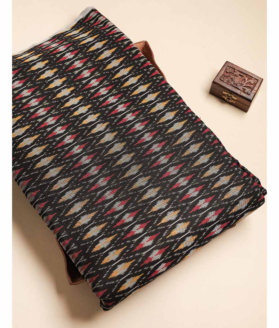 MERCIDISED IKAT FABRIC