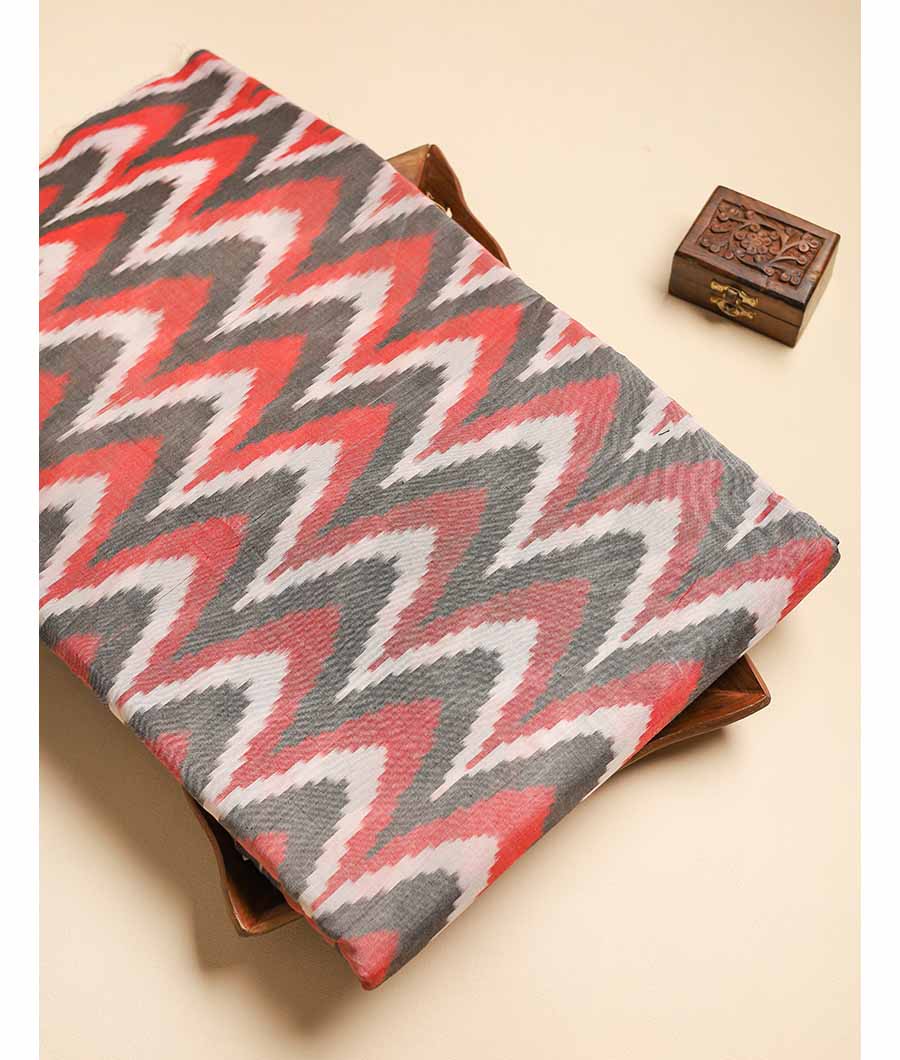 MERCIDISED IKAT FABRIC