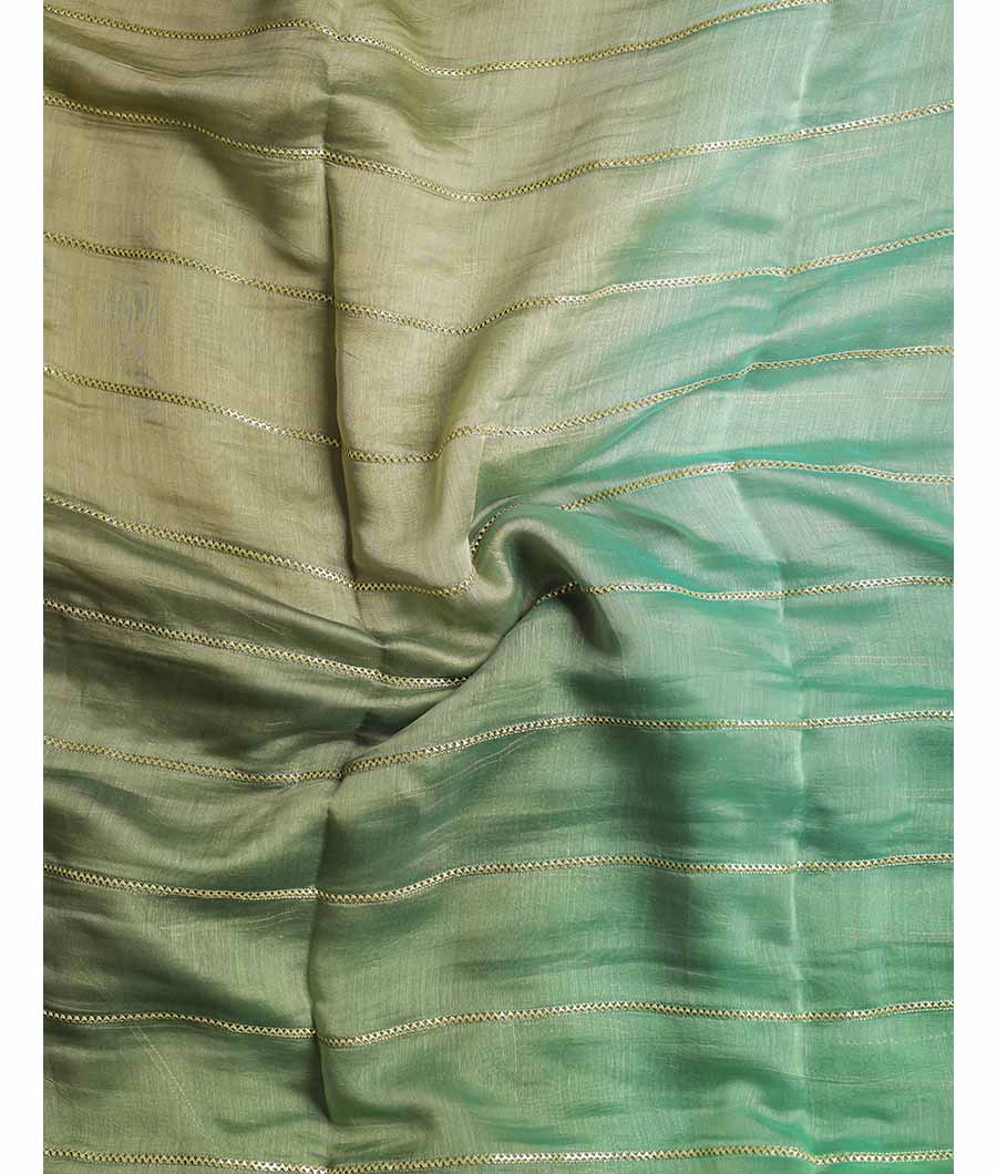 MUL CHANDERI EMBROIDERED FABRIC
